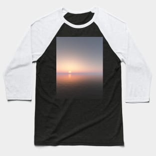 The Ocean Sunrise Baseball T-Shirt